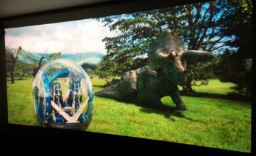 Jurassic World,映画,感想,ホームシアター,アナモフィックレンズ,プロジェクター,3D